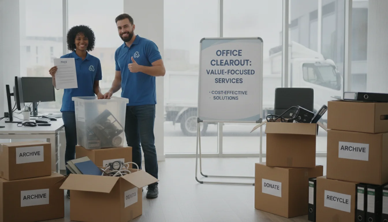 Office Cleanout FAQs: Cost, Scheduling, Electronics & What’s Next in Hemet